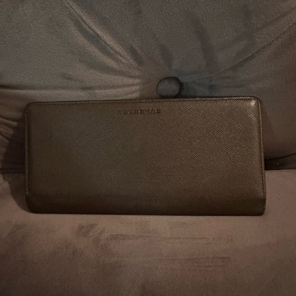 Burberry Bifold Long Wallet Nova Check Dark Brown good condition - Picture 13 of 16